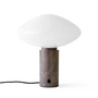 & Tradition - Mist AP17 Lampe de table, blanc mat / marbre gris (Grigio Caldo)