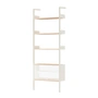 & Tradition - Rombe IF3 Étagère avec élément de rangement, étagères placage chêne / albâtre