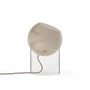 & Tradition - Topan VP13 lampe de table, H 31,5 cm, transparent / gris-beige