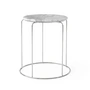 & Tradition - Wire VP11 Plateau de table, Ø 38 cm, marbre blanc (Bianco Carrara)