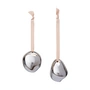 Ferm Living - Bellure Boule de Noël, argent (set de 2)