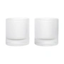 Ferm Living - Verre Ripple, transparent (set de 2)