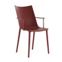 Kartell - H.H.H. fauteuil, bordeaux / mat