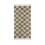 Ferm Living - Mara Tapis pour enfants, 150 x 80 cm, elm green / warm sand