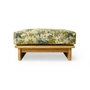 HKliving - Tabouret Outdoor, teck / botanical