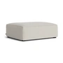 HAY - Mags Soft Ottoman S02 (S), gris clair (Story 102) / Coutures : beige (patins en feutre)