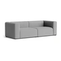 HAY - Mags Sofa 2,5 places, combinaison 1, gris ( Steelcut Trio 133) (patins en feutre)