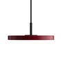Umage - Asteria Micro Lampe LED suspendue V2, noir / rouge rubis