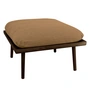 Umage - Lounge Around Shuffle Pouf, chêne foncé / sugar brown