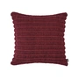 Tom Dixon - Ridge coussin, 45 x 45 cm, bordeaux