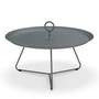 HOUE - EYELET Table d'appoint, Ø 70 cm, gris foncé