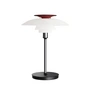 Louis Poulsen - PH80 Lampe de table LED portable rechargeable, blanc opalin / chromé brillant
