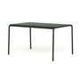 TipToe - Panorama Table de jardin, 130 x 90 cm, forest green