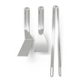 höfats - Set de couverts à barbecue (3 pièces), acier inoxydable