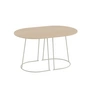 Muuto - Airy Table basse, petite, chêne laqué / blanc cassé