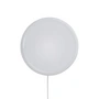 Muuto - Loop LED Applique murale et plafonnier, blanc (avec câble)
