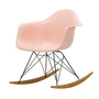 Vitra - Eames Plastic Armchair RAR RE, érable jaunâtre / basic dark / rose tendre