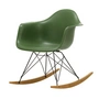 Vitra - Eames Plastic Armchair RAR RE, érable jaunâtre / basic dark / forest