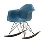 Vitra - Eames Plastic Armchair RAR RE, érable foncé / basic dark / bleu marine