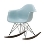 Vitra - Eames Plastic Armchair RAR RE, érable foncé / basic dark / gris glacé