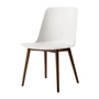 & Tradition - Rely Side Chair HW71, noyer laqué / blanc