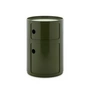 Kartell - New Big Componibili 2 conteneur, H 61,5 cm, vert