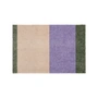 tica copenhagen - Stripes Horizontal Tapis, 40 x 60 cm, lilas / ivoire / vert