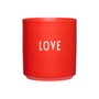 Design Letters - AJ Favourite Tasse en porcelaine, Love / rouge