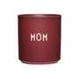 Design Letters - AJ Favourite Tasse en porcelaine, Mom / burgundy