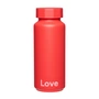 Design Letters - Bouteille thermos AJ Hot & Cold 0,5 l, Love / cherry (édition spéciale)