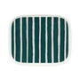 Marimekko - Oiva Piccolo assiette, 15 x 12 cm, white / pink / dark green