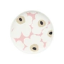 Marimekko - Oiva Unikko Assiette Ø 20 cm, white / pink / sand / charcoal