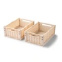 LIEWOOD - Weston Boîte de rangement, 36 x 25 x 13,5 cm, apple blossom (lot de 2)