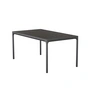 HOUE - FOUR Table Outdoor, 160 x 90 cm, gris foncé / graphite