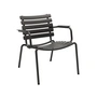 HOUE - ALUA Outdoor Lounge Chair, noir