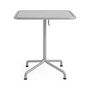 HAY - Deville Table, Outdoor, 60 x 70 cm, silver grey