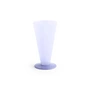 HAY - Conical Vase S, Ø 9,6 x H 18 cm, light blue and lavender blue