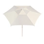 HAY - Terrazza Parasol, hexagonal, Ø 300 cm, blanc cassé / gris