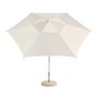 Copie - HAY - Terrazza Parasol, hexagonal, Ø 300 cm, blanc cassé / gris