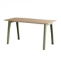 TipToe - NEW MODERN Bureau, 75 x 150 cm, bouleau / vert kaki
