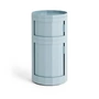HAY - Facet Cabinet 110 avec pieds et roulettes, misty blue