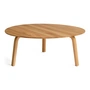 HAY - Bella Table basse Ø 80 cm / H 32 cm, chêne huilé