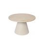 Broste Copenhagen - Miro Table d'appoint, Ø 75 x H 45 cm, beige