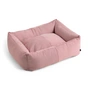 HAY - Lit pour chien, Zip, M, rouge / rayures blanches