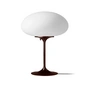 Gubi - Stemlite Lampe de table H 42 cm, noir-rouge / opale