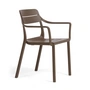 Cassia Chaise avec accoudoirs, tabacco