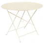 Fermob - Bistro Table pliante, ronde, Ø 96 cm, beige latté