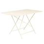 Fermob - Bistro Table pliante, rectangulaire, 117 x 77 cm, beige latté