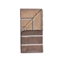 Zone Denmark - Serviette Sauna, 50 x 100, taupe / camel / bleu ciel