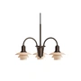 Louis Poulsen - PH 1/1 Lustre Centenary Edition, aged brass / dusty terracotta (3-bras)